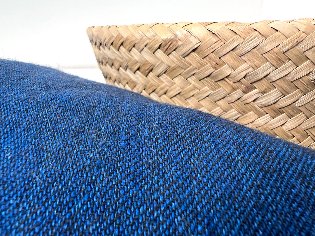 Wool Linen Blend Twill Fabric – Yarn Dyed, Medium to Heavy Weight 8181 8182