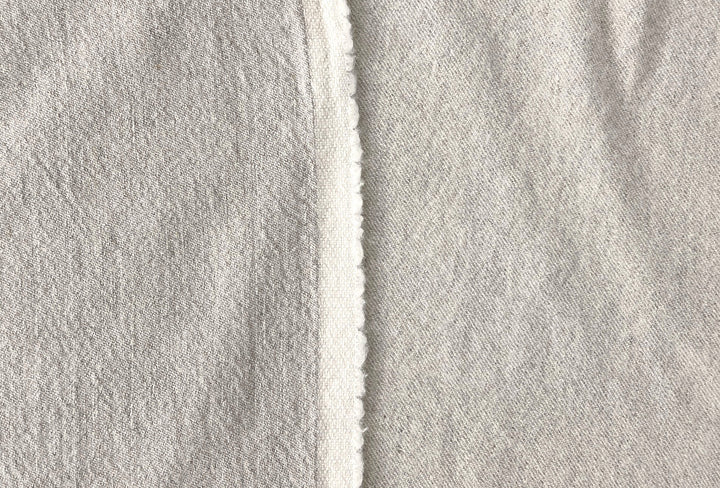 Wool Linen Blend Twill Fabric – Yarn Dyed, Medium to Heavy Weight 8181 8182