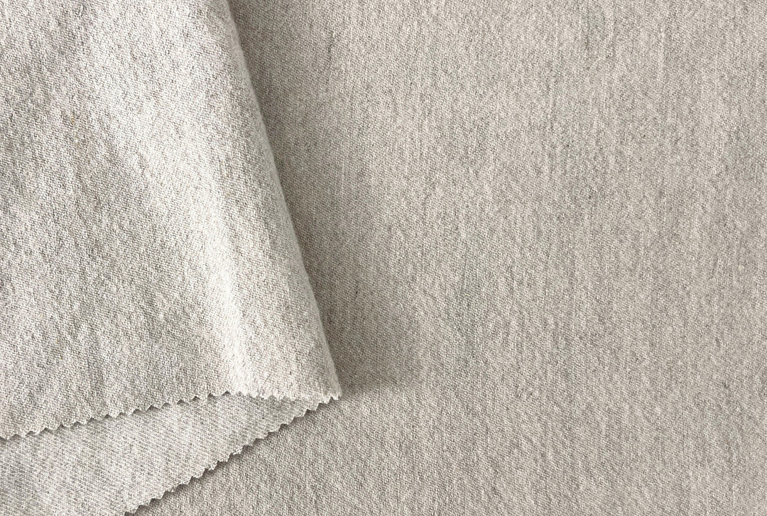 Wool Linen Blend Twill Fabric – Yarn Dyed, Medium to Heavy Weight 8181 8182