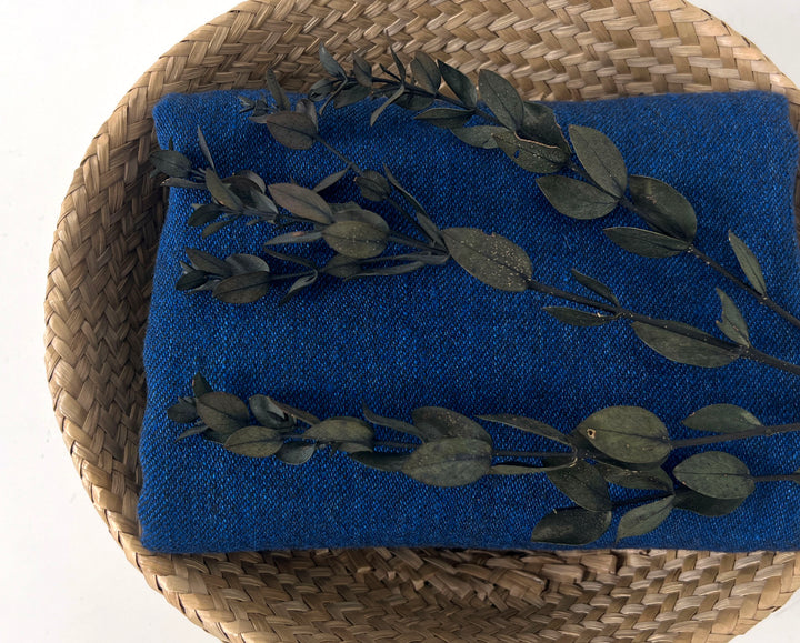 Wool Linen Blend Twill Fabric – Yarn Dyed, Medium to Heavy Weight 8181 8182