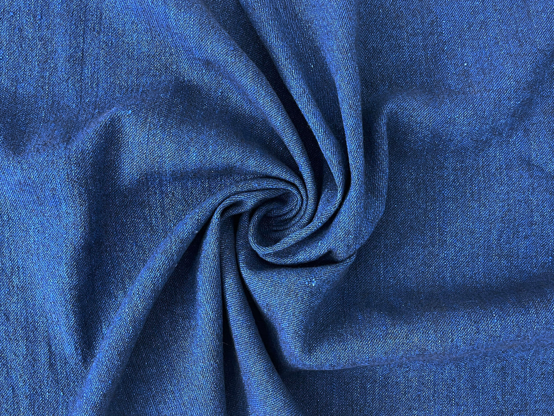 Wool Linen Blend Twill Fabric – Yarn Dyed, Medium to Heavy Weight 8181 8182