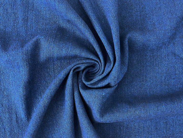 Wool Linen Blend Twill Fabric – Yarn Dyed, Medium to Heavy Weight 8181 8182