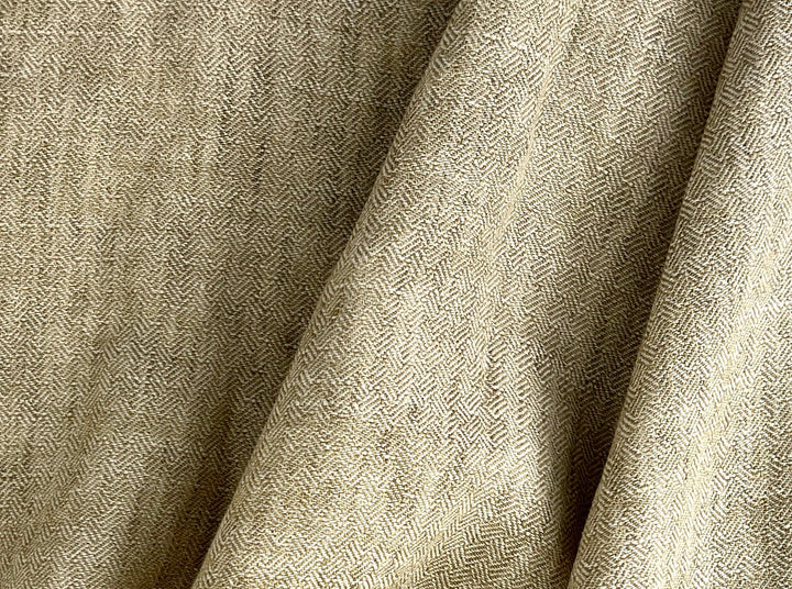 Linen Ramie Cotton Fabric – Broken Herringbone Chambray Weave 8278 8279