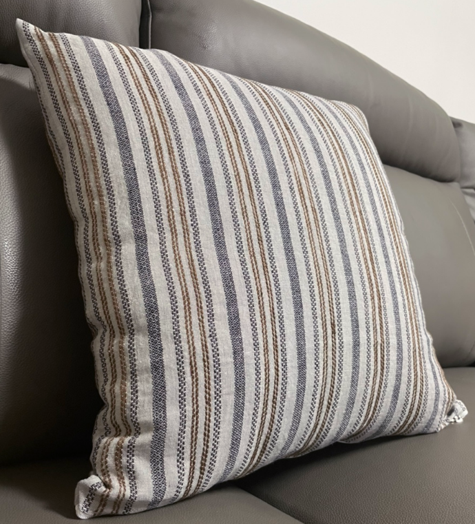 100% Linen Fabric Jacquard Stripe 6151 6206