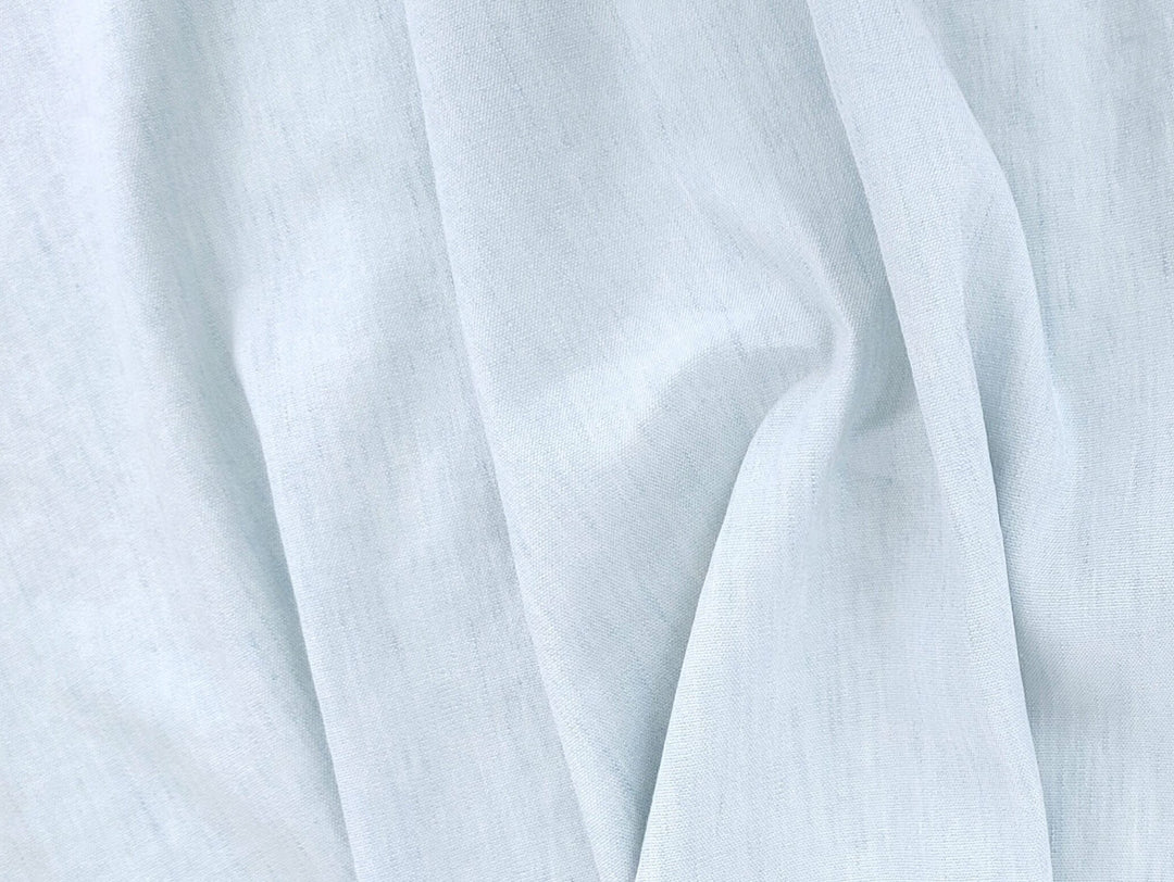 Linen Rayon Stretch Twill Fabric 7315 7316 7433 7454 7672 7753 - The Linen Lab - Blue(Light)