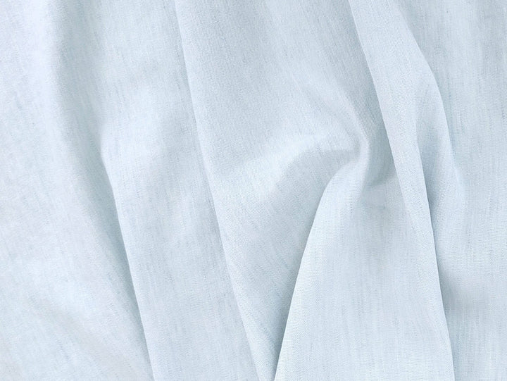 Linen Rayon Stretch Twill Fabric 7315 7316 7433 7454 7672 7753 - The Linen Lab - Blue(Light)