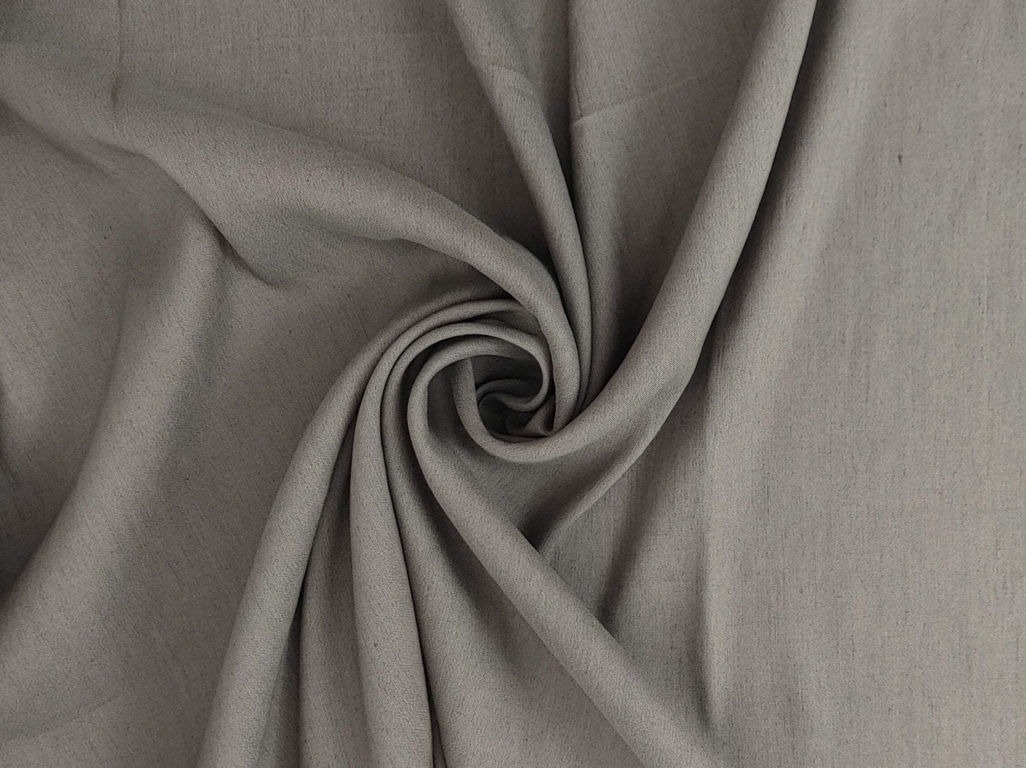 Linen Tencel Silk Fabric: Light Weight, Plain Weave 6898 7666 7667 - The Linen Lab - Khaki