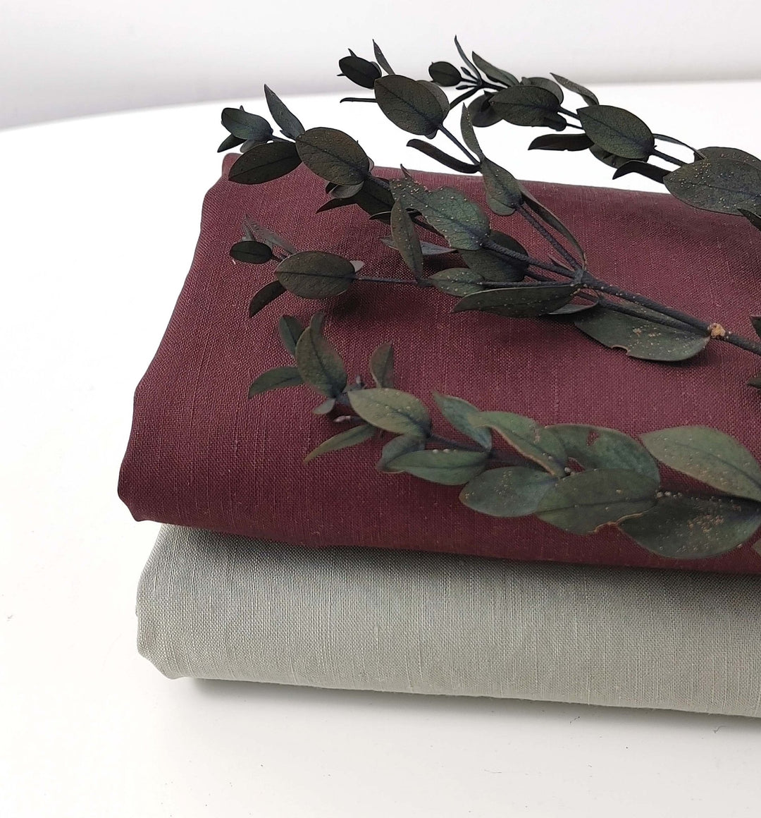 Medium Weight Linen Rayon Stretch Fabric - Versatile Material for Crafting and Apparel 6888 6889 - The Linen Lab - Brown