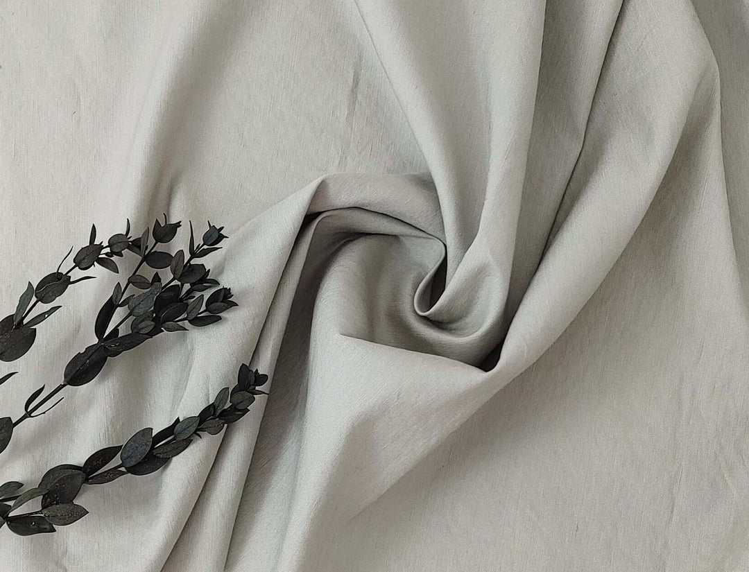 Medium Weight Linen Rayon Stretch Fabric - Versatile Material for Crafting and Apparel 6888 6889 - The Linen Lab - Khaki(light)