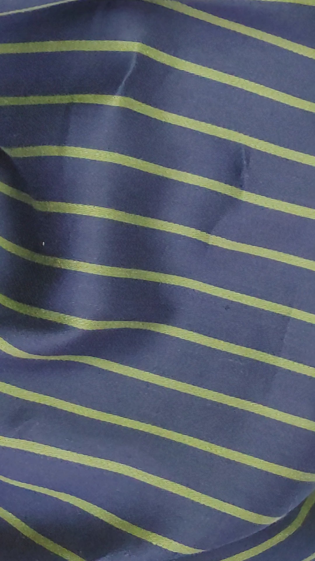 Linen Polyester Stretch Fabric with Satin Weave Stripe Pattern 6038