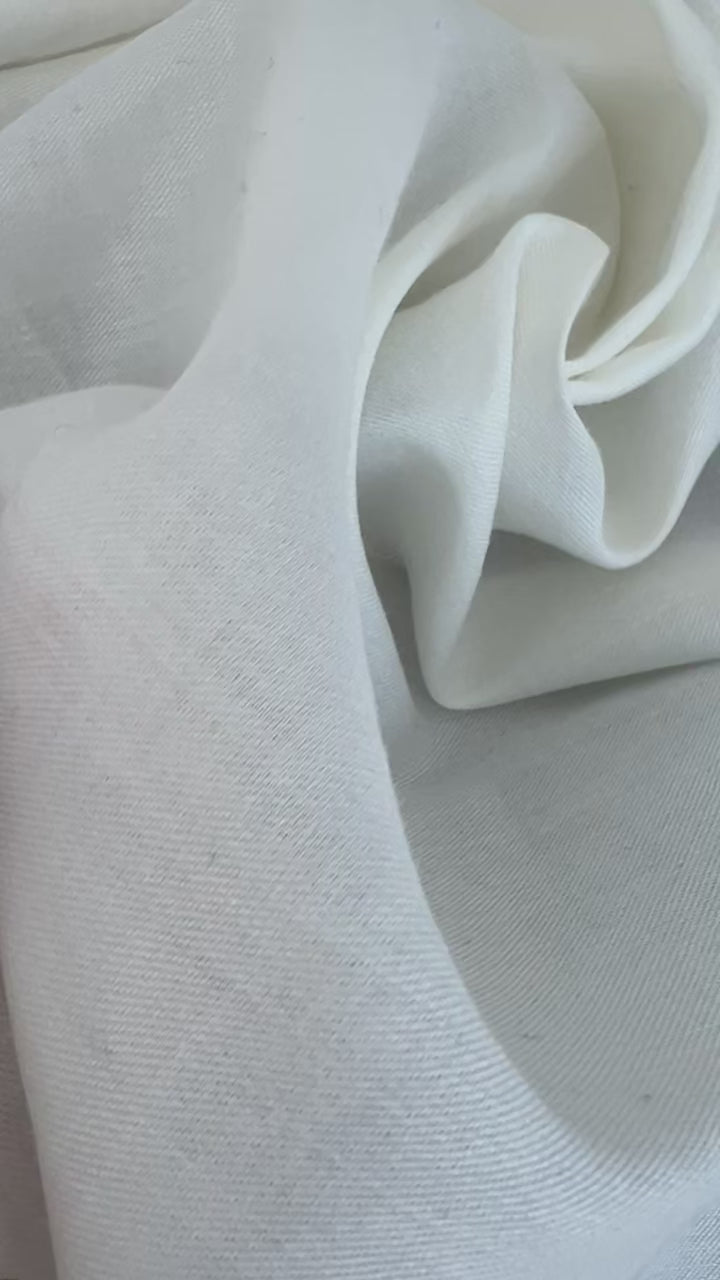 On-Demand Print | Ramie Cotton Blend Fabric, Satin Weave, Light-Medium Weight, 44" Wide, Soft Touch | 2817
