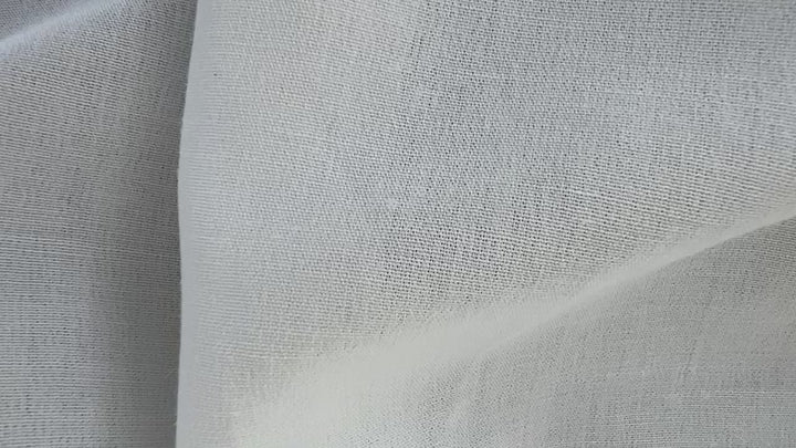 On-Demand Print | Ramie-Cotton-Polyester Blend Fabric, Plain Weave, Light~Medium Weight, 58" Wide | 2194