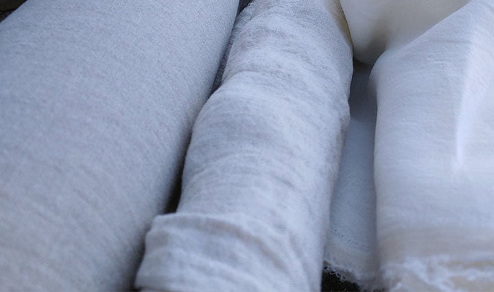 100% Linen Fabric Soft Touch Medium-Heavy Weight 9S 4900 6147 6019 - The Linen Lab - Ivory 4900