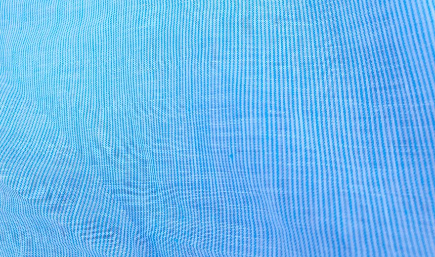 100% Linen Fabric Stripe Collections Light Weight (4708 6273 5997 4575 6258 6157) - The Linen Lab - Blue 4708