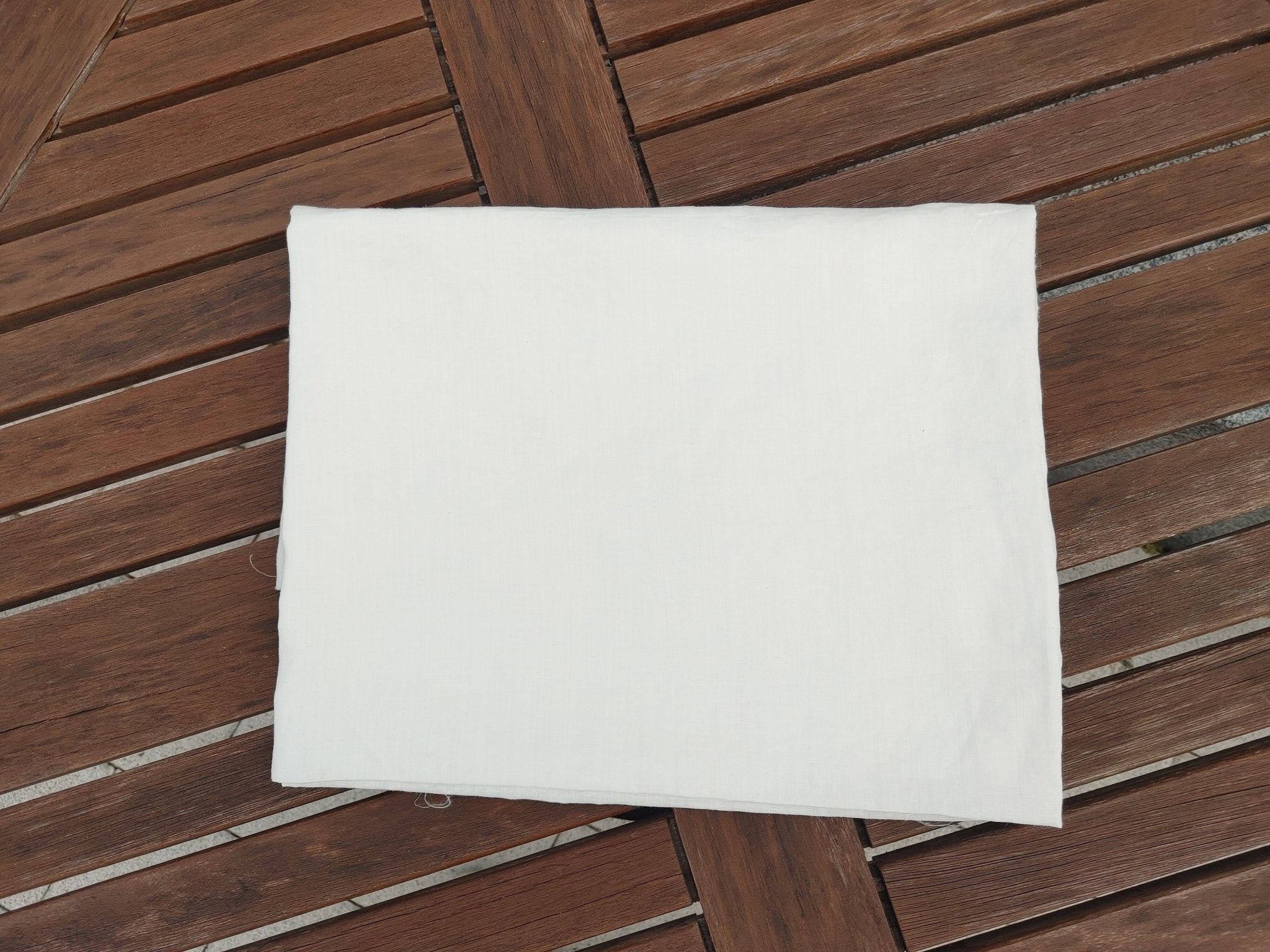 100% Ramie Fabric 60nm Light Weight - The Linen Lab - White