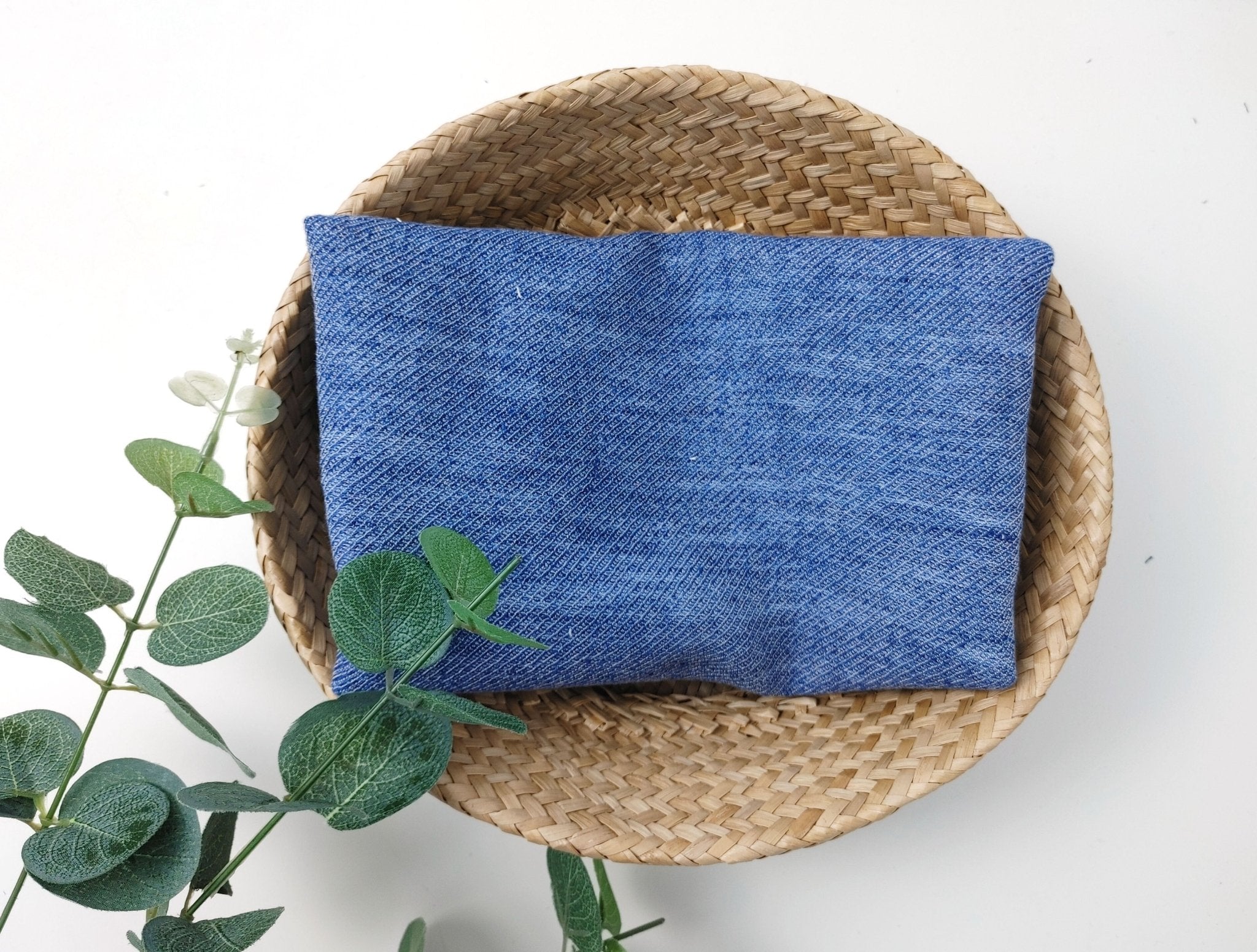 Blue Linen Rayon Cotton Blend Semi-Double-Face Fabric 7146 - The Linen Lab - Blue