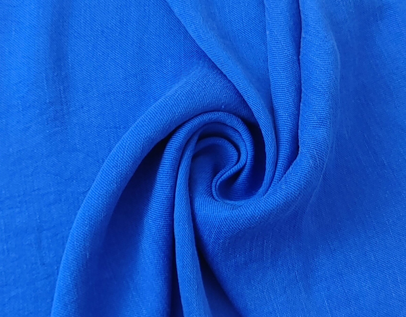 Elegance in Twill: Silky Linen Rayon Fabric with Good Drape 6032 6033 - The Linen Lab - Blue