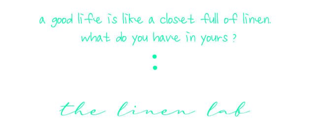 Green Check Linen Apron - The Linen Lab - Green check