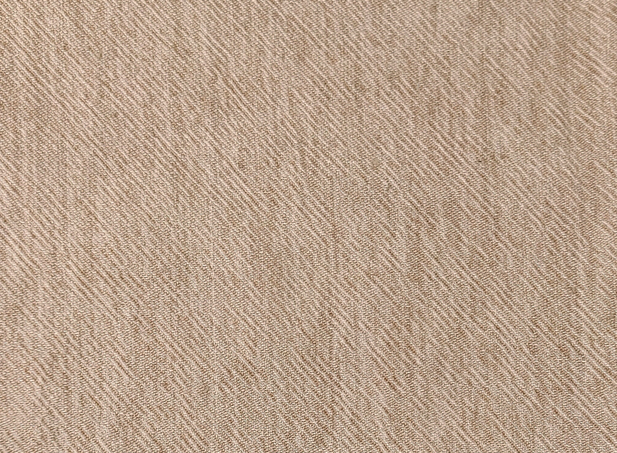 Heavyweight Linen Cotton Twill Fabric with Two-Tone Chambray 7258 7259 7331 7332 - The Linen Lab - Beige