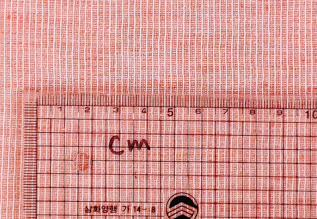 Light Weight Linen Cotton Stripe Fabric with Subtle Wrinkle Effect 7790 7791 7792 7793 7794 - The Linen Lab - Yellow