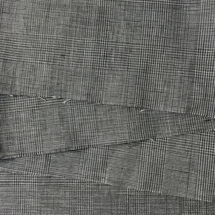 Linen Blend Glossy Fabric 6631 6599 - The Linen Lab - 6599 GREY
