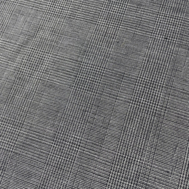 Linen Blend Glossy Fabric 6631 6599 - The Linen Lab - 6599 GREY
