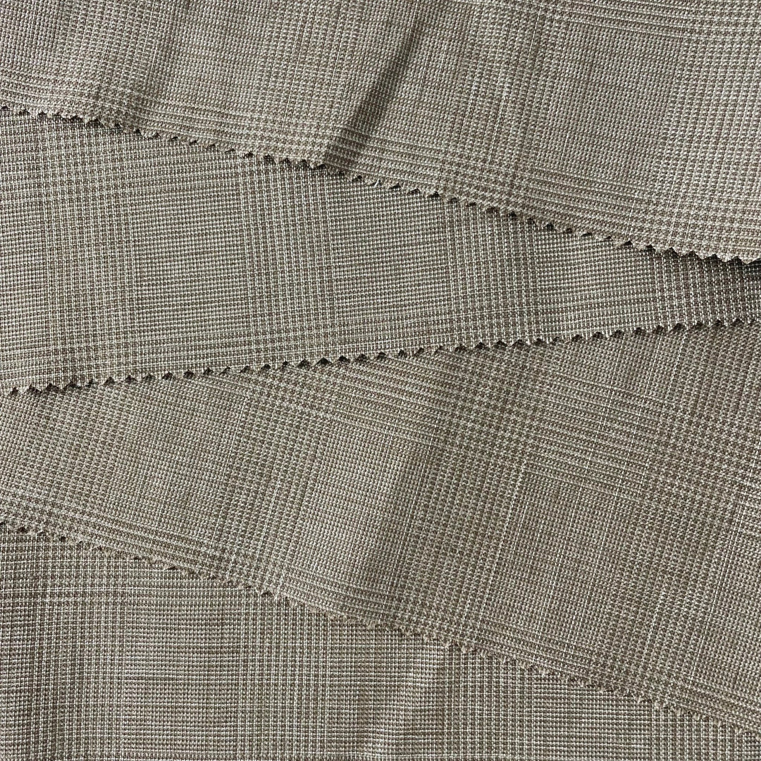 Linen Blend Glossy Fabric 6631 6599 - The Linen Lab - 6631 BROWN