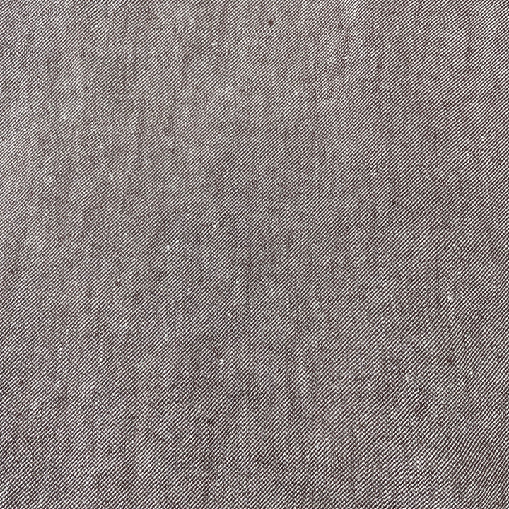 Linen Brown Twill Fabric 4796 - The Linen Lab - Brown