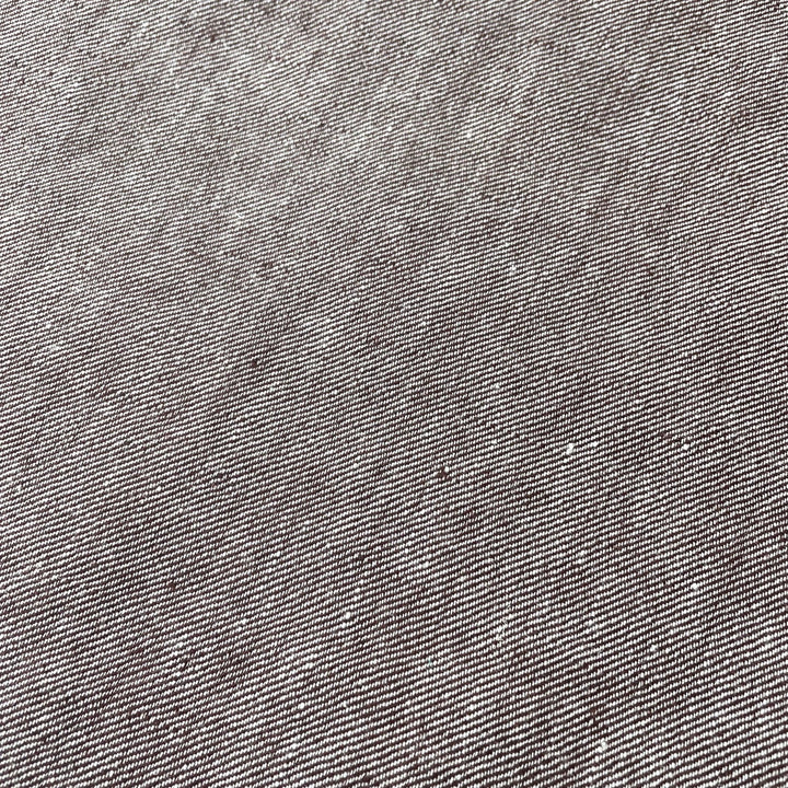 Linen Brown Twill Fabric 4796 - The Linen Lab - Brown