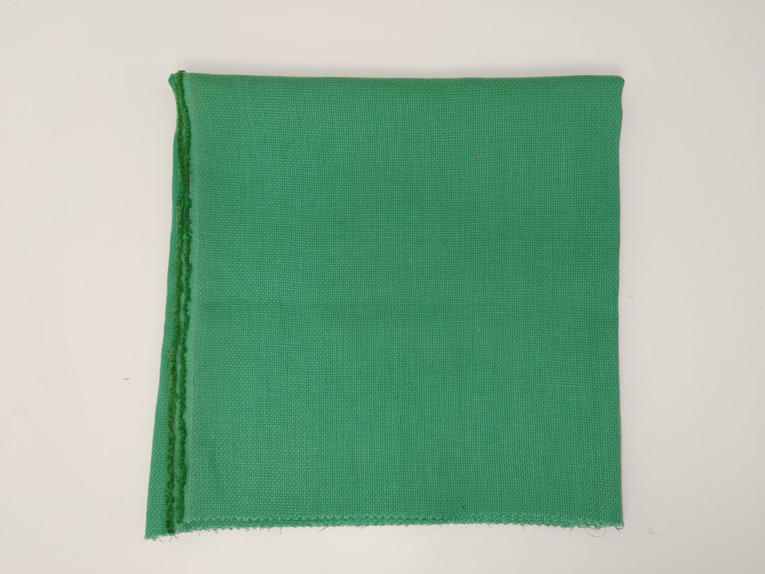 Linen Cotton Blend Dobby Fabric 3932 3933 3934 - The Linen Lab - Green