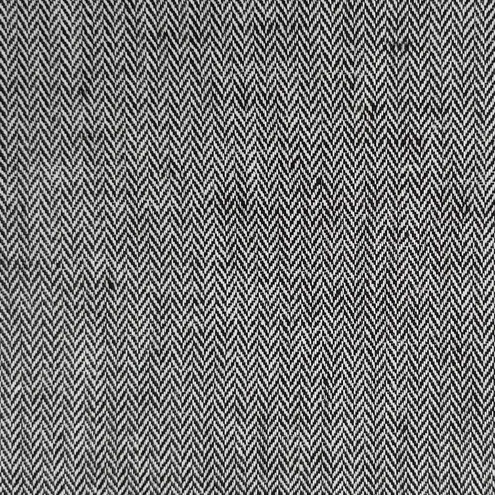 Linen Cotton HBT Chambray Fabric (2750 2417) - The Linen Lab - Grey
