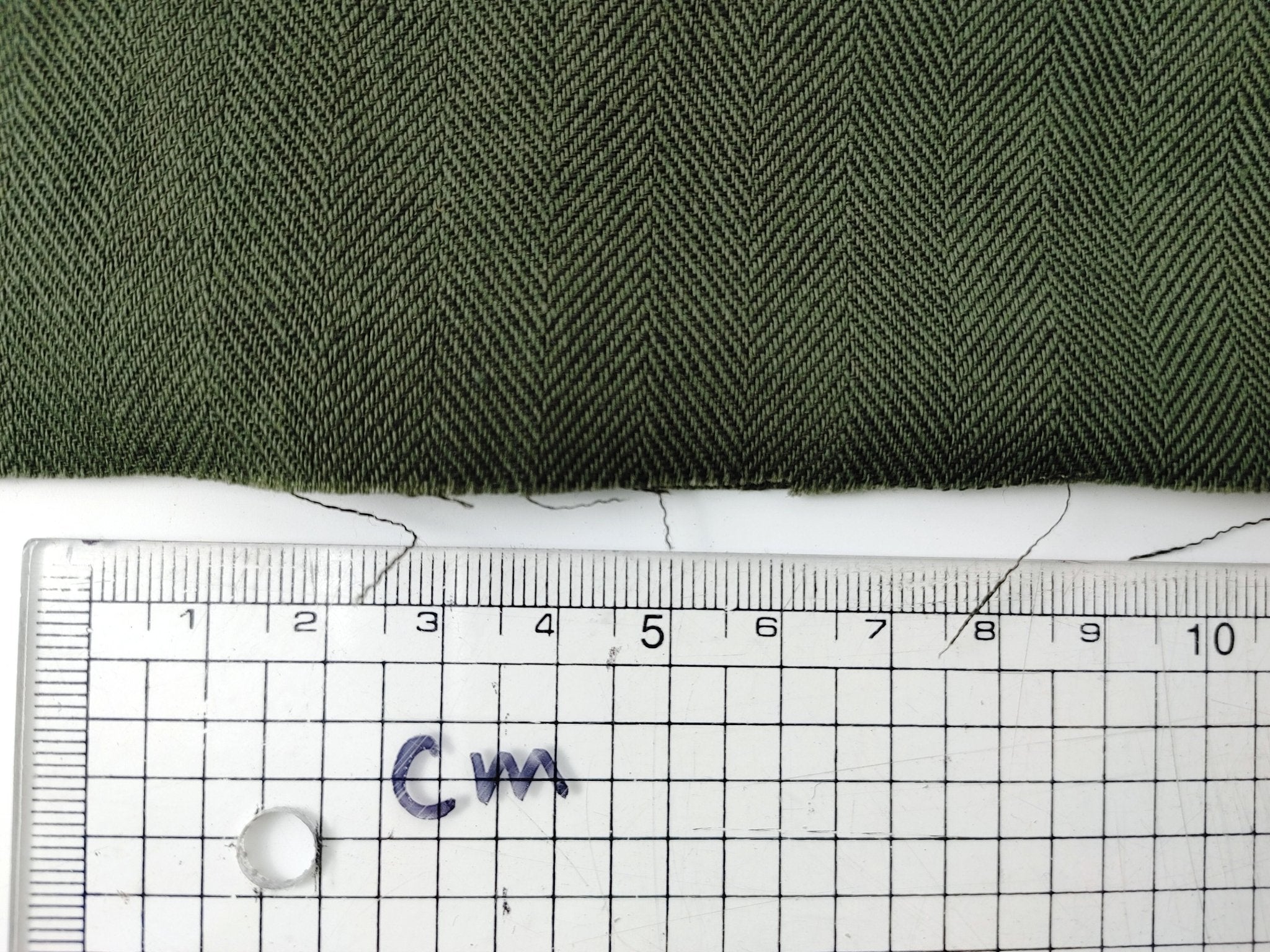 Linen Cotton HBT Herringbone Twill Solid Fabric Medium Weight 6678 6707 6820 7095 7659 7660 7661 - The Linen Lab - Black