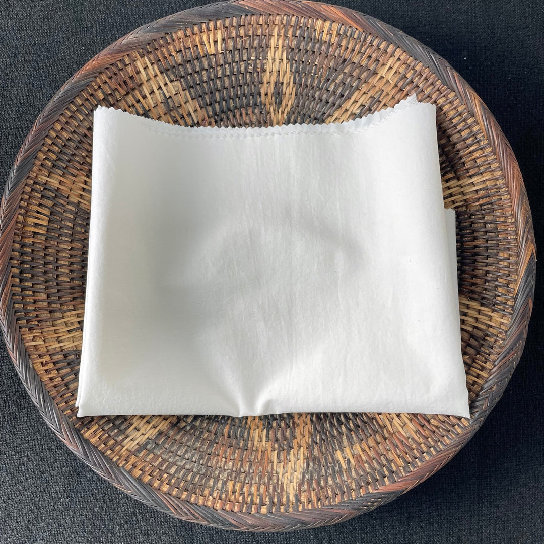 Linen Cotton Nylon Warp Stretch Fabric 7099 7362 7188 - The Linen Lab - Beige
