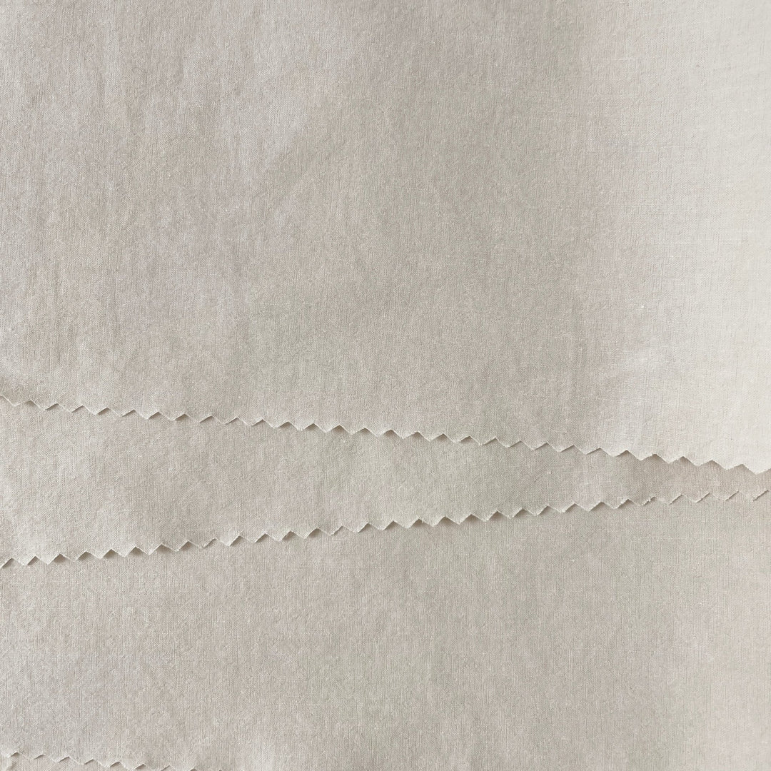Linen Cotton Nylon Warp Stretch Fabric 7099 7362 7188 - The Linen Lab - Beige
