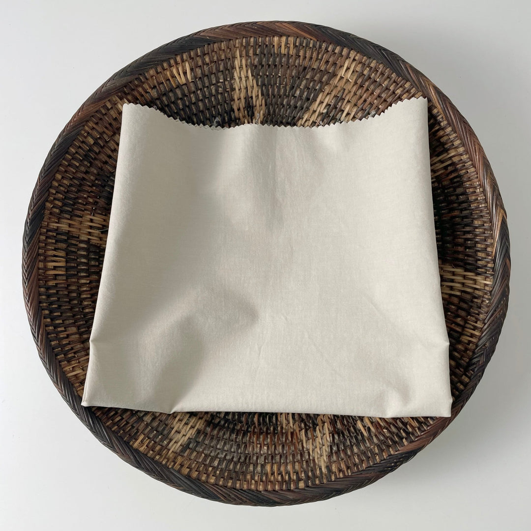 Linen Cotton Nylon Warp Stretch Fabric 7099 7362 7188 - The Linen Lab - Beige