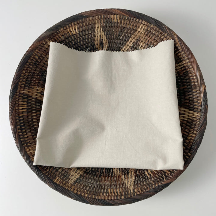 Linen Cotton Nylon Warp Stretch Fabric 7099 7362 7188 - The Linen Lab - Beige
