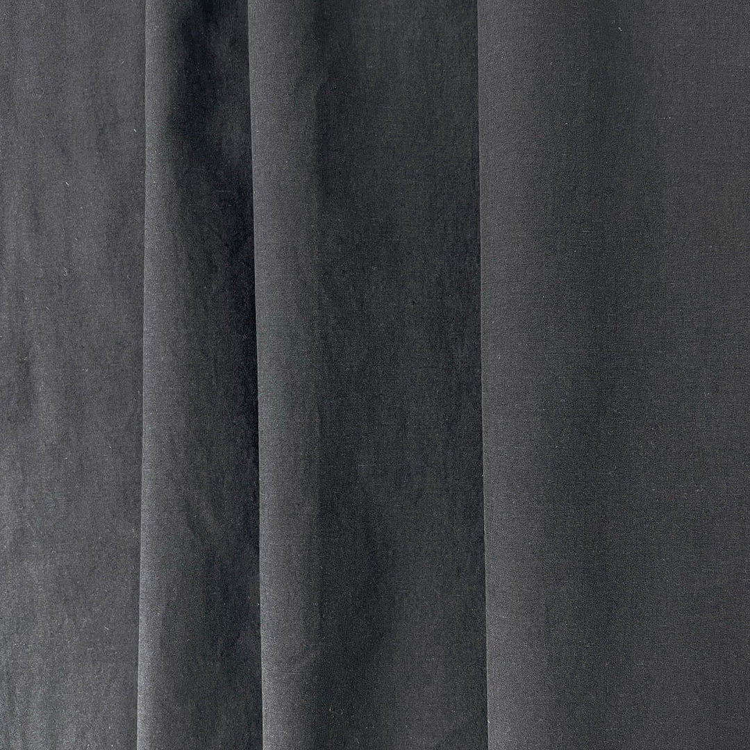 Linen Cotton Nylon Warp Stretch Fabric 7099 7362 7188 - The Linen Lab - Navy