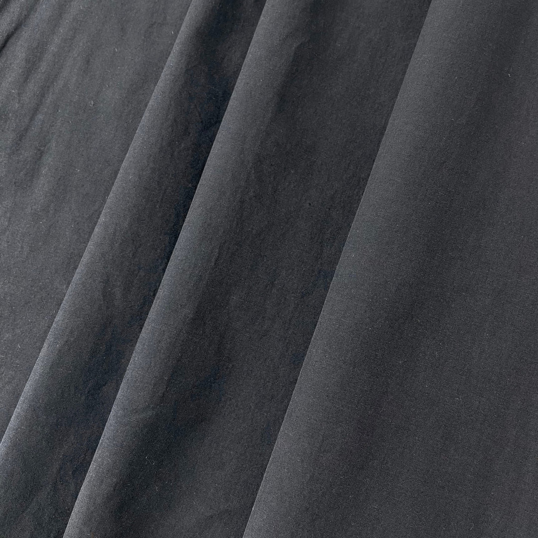Linen Cotton Nylon Warp Stretch Fabric 7099 7362 7188 - The Linen Lab - Navy