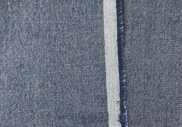 Linen Cotton Ramie Stretch Twill Chambray Fabric 4310 4311 - The Linen Lab - Beige