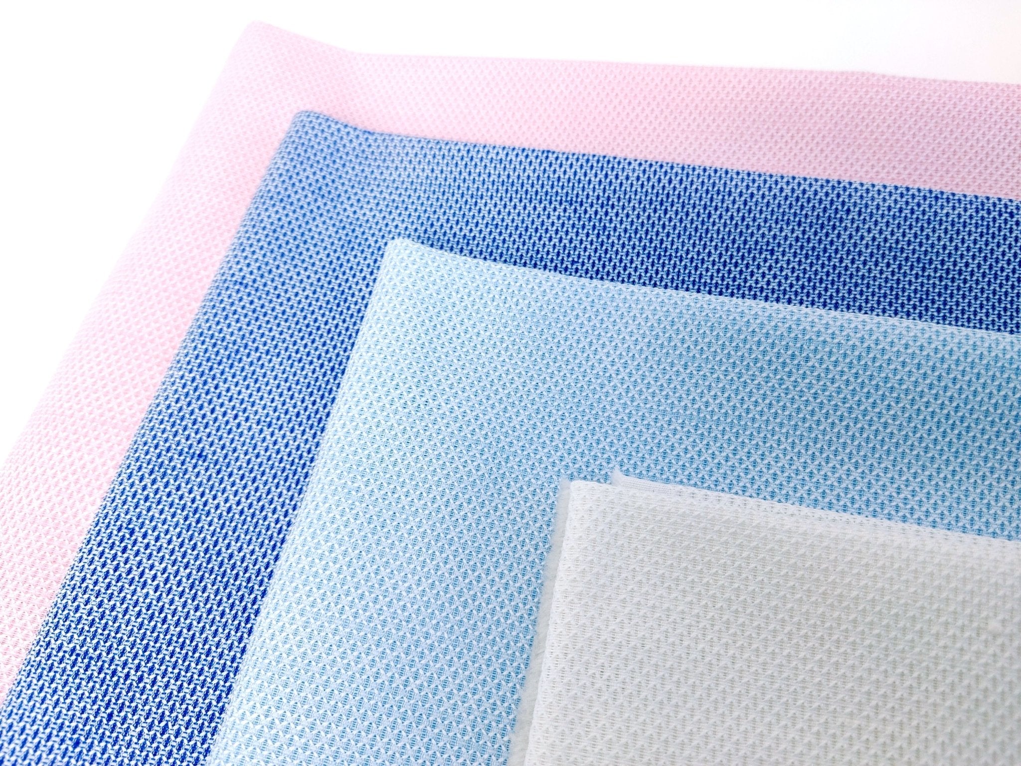 Linen Cotton Rhombus Shape Fabric - Special V-Heald 4350 4349 4348 4347 - The Linen Lab - Pink