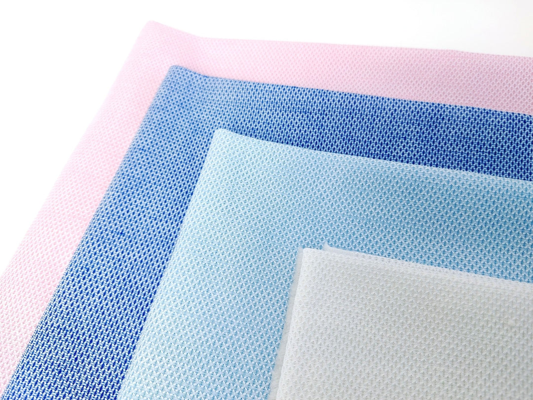 Linen Cotton Rhombus Shape Fabric - Special V-Heald 4350 4349 4348 4347 - The Linen Lab - Pink
