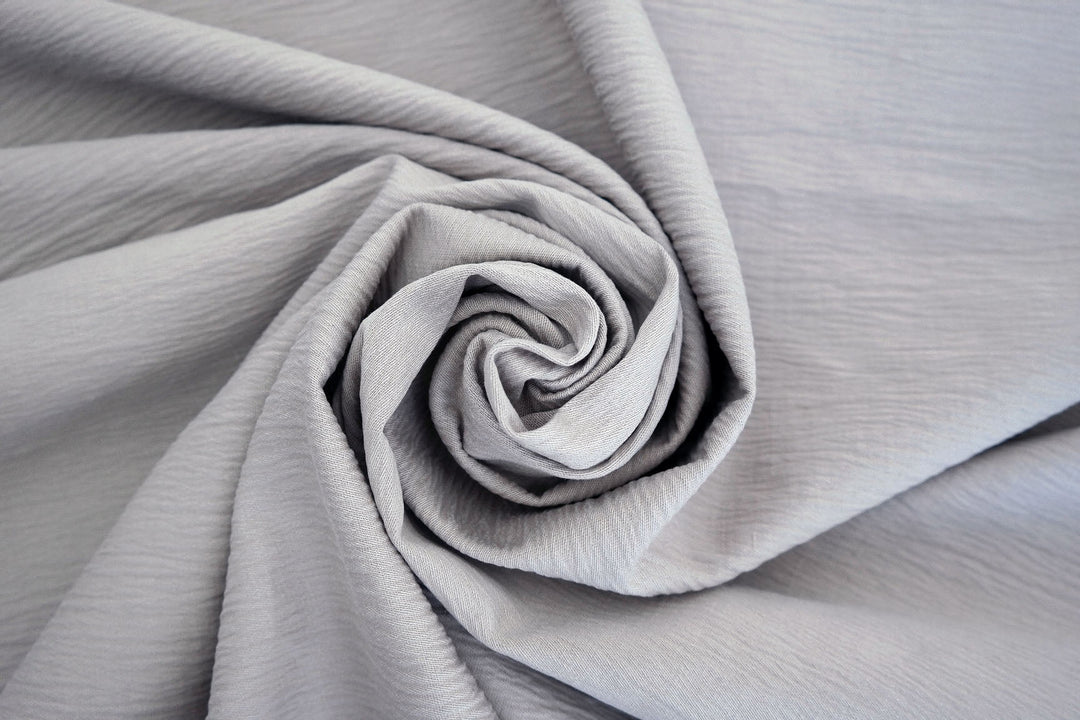 Linen Cotton Span Stretch Fabric with Wrinkle Effect 1652 - The Linen Lab - Beige 1652