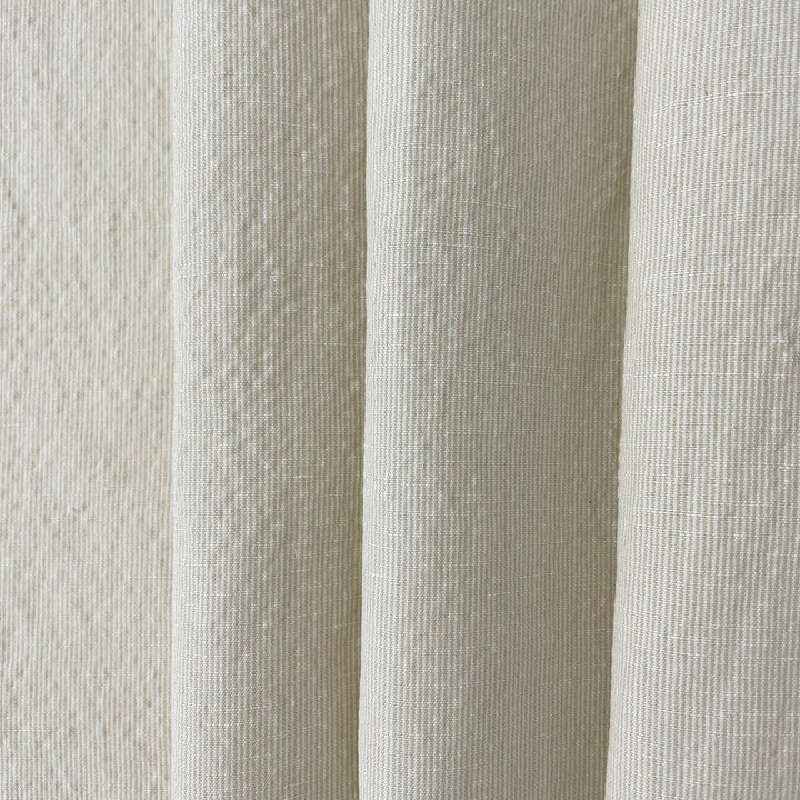 Linen Cotton Stripe Fabric 7087 7088 - The Linen Lab - 7087 BEIGE
