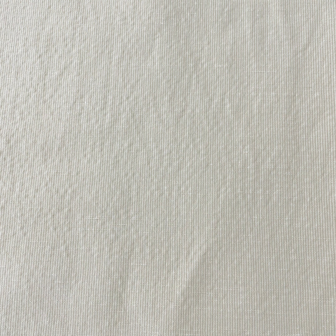 Linen Cotton Stripe Fabric 7087 7088 - The Linen Lab - 7087 BEIGE