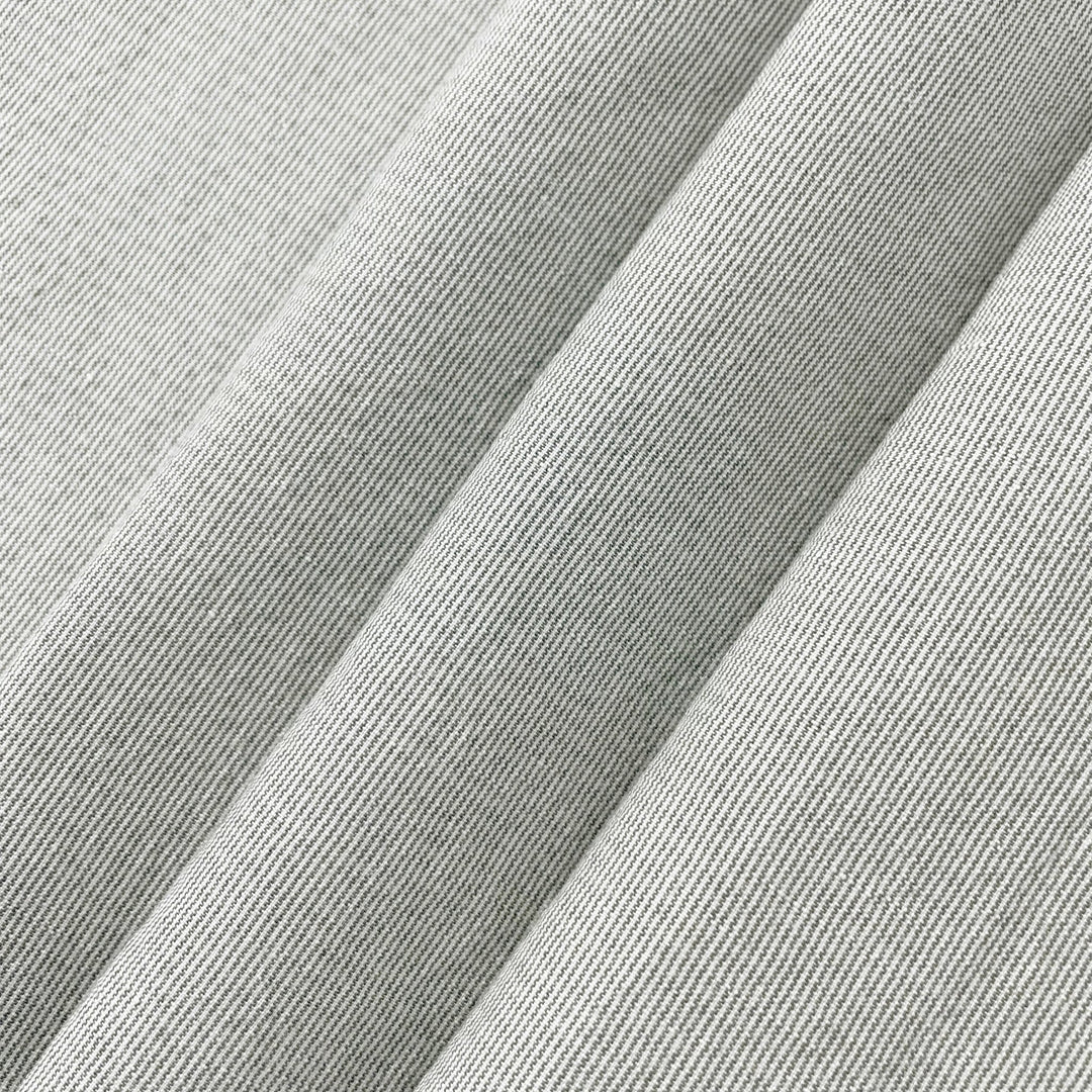 Linen Cotton Stripe Fabric 7087 7088 - The Linen Lab - 7087 BEIGE