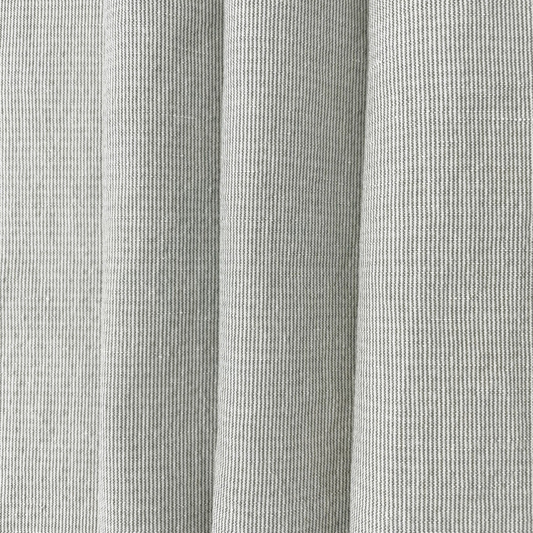 Linen Cotton Stripe Fabric 7087 7088 - The Linen Lab - 7087 BEIGE