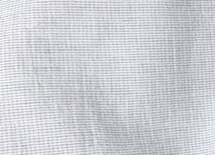 Linen Cotton Stripe Fabric: Subtly Wrinkled Elegance 6163 6236 5975 - The Linen Lab - Pink