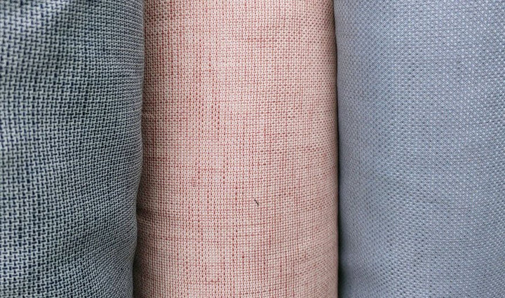 Linen Cotton Tweed Chambray Fabric (3732 3763 3736) - The Linen Lab - blue