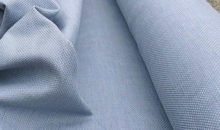 Linen Cotton Tweed Chambray Fabric (3732 3763 3736) - The Linen Lab - red