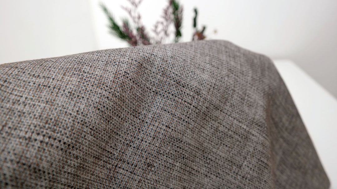 Linen Cotton Tweed Fabric (6203) - The Linen Lab -